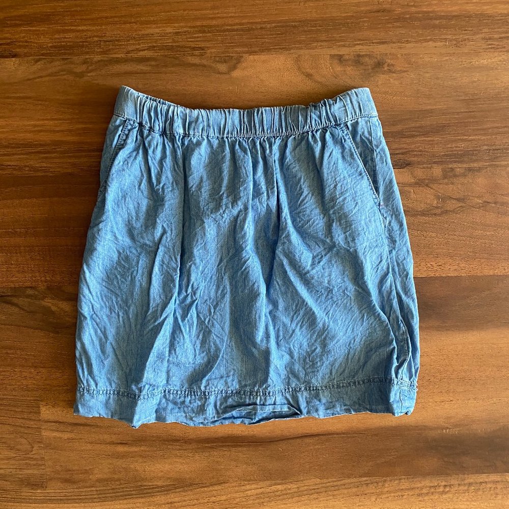 Denim Skater Skirt